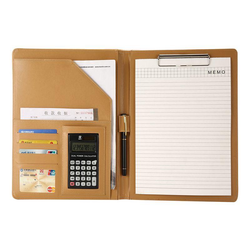 A4 Folder with 8Bits Calculator